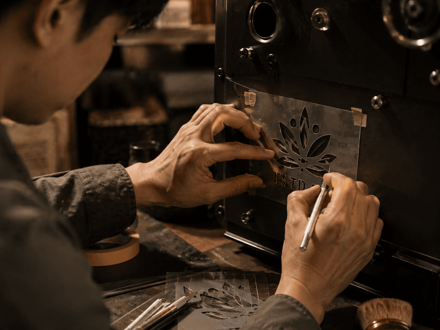 THE LOGO STENCIL
